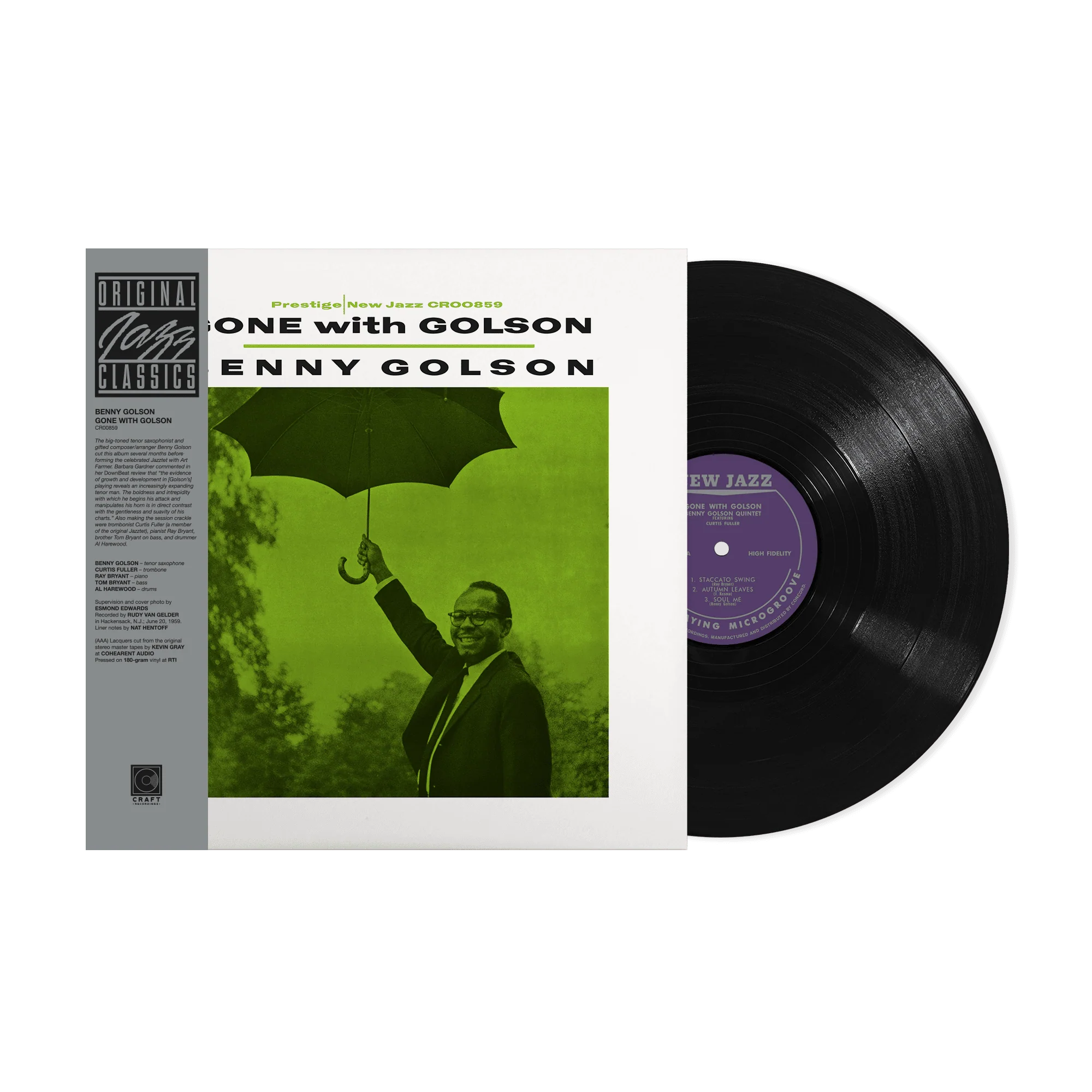 Gone With Golson (Original Jazz Classics) - Image 2