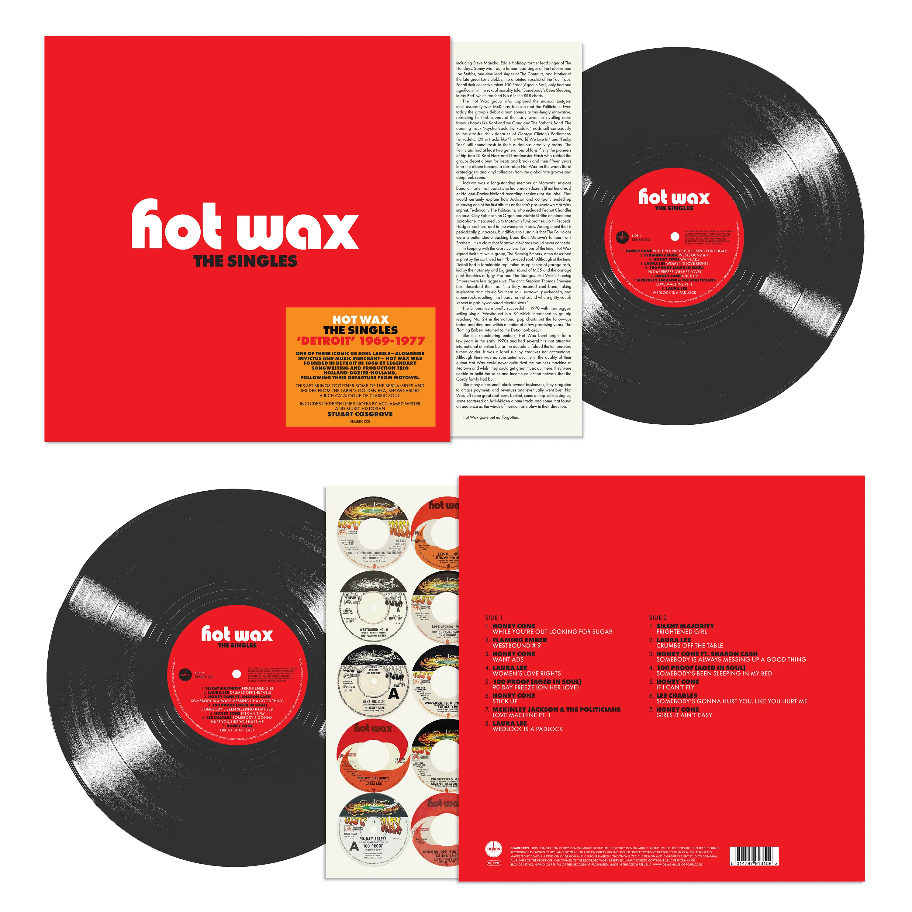 Hot Wax: The Singles - Image 2