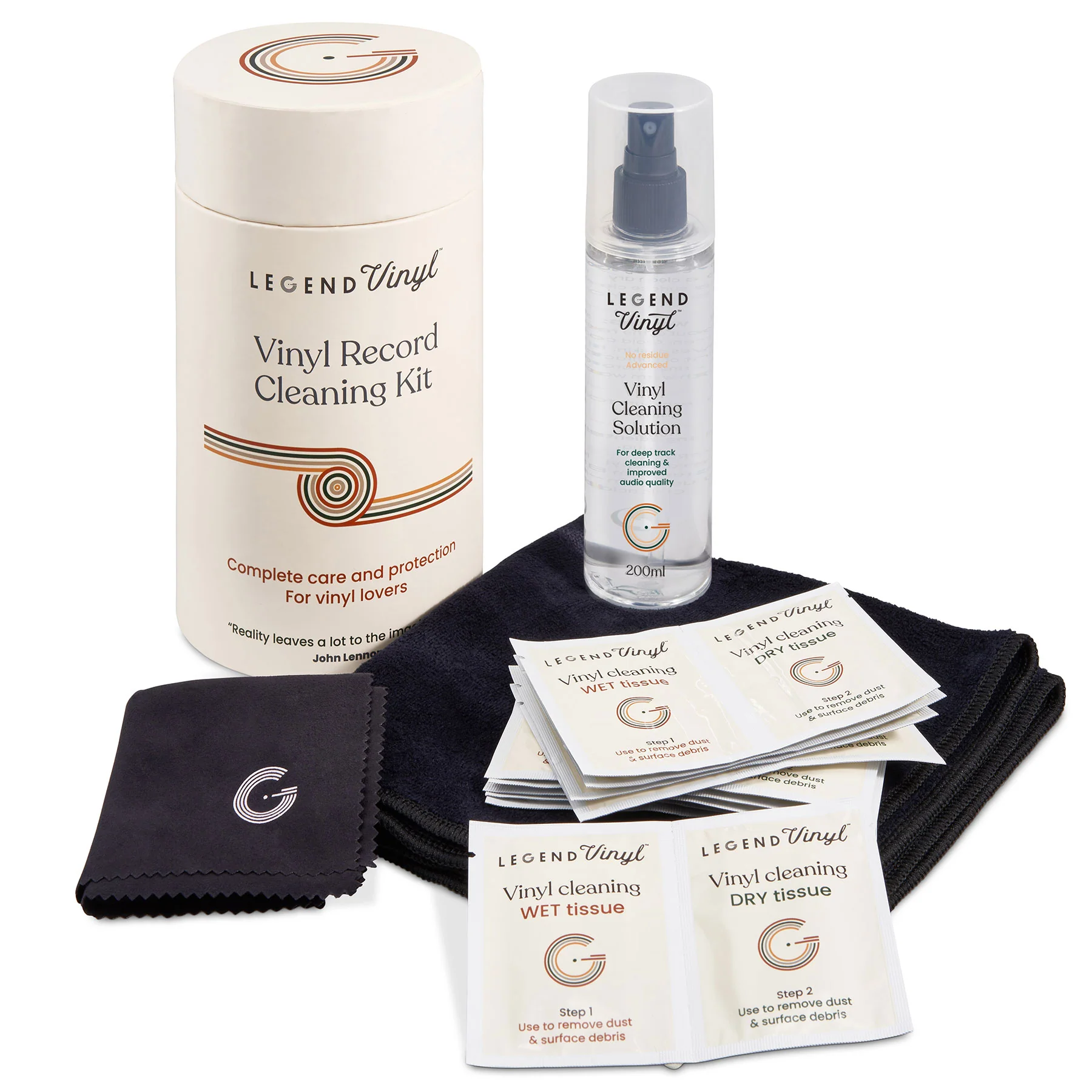 Legend Vinyl Professional Grade Record Cleaning Kit - Image 2