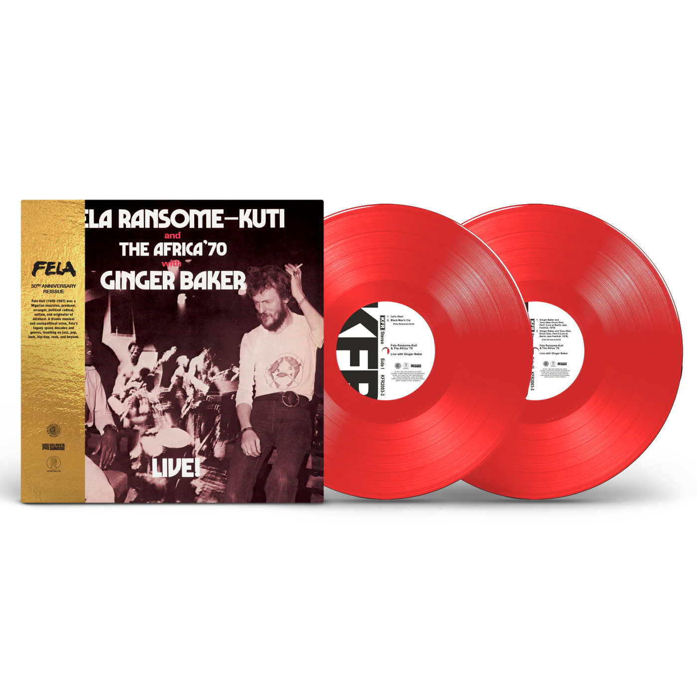 Live! with Ginger Baker (2021 Reissue) - Image 2