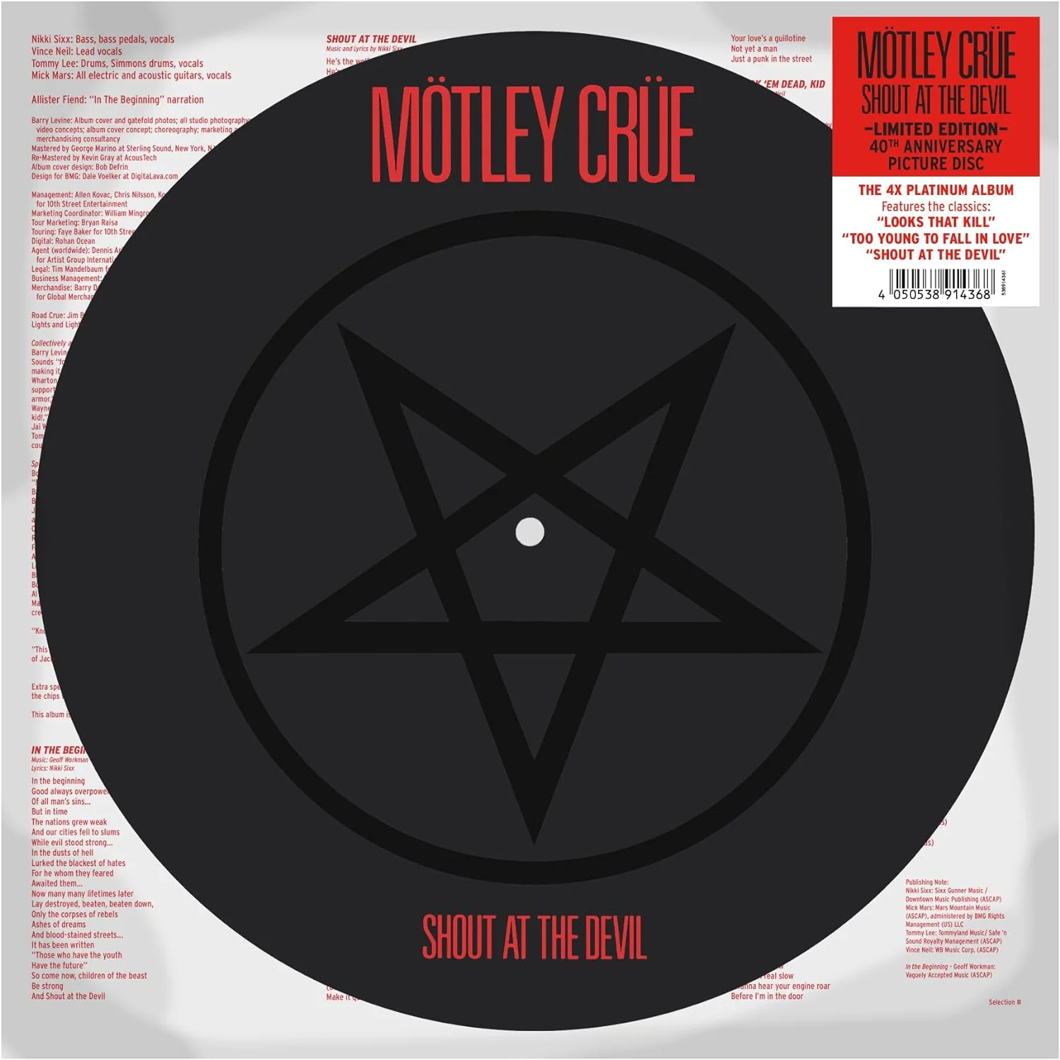 Shout At The Devil (40th Anniversary) - Image 4