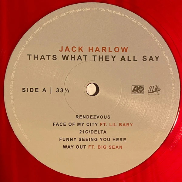 Thats What They All Say (Red Vinyl) - Image 2